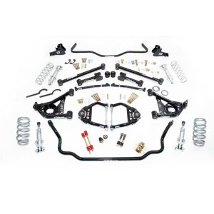 UMI ABF404-2-B 64-67 A-Body Stage 2 Kit, Coilovers, 550lb, Black