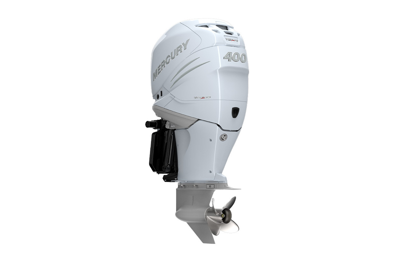 Mercury Verado 400HP CXL Outboard White - Boat Motor New