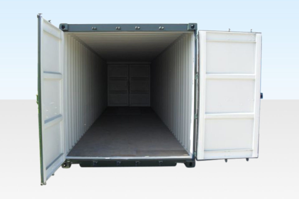 30ft x 8ft Shipping Container (One Trip) – Cut Down - Image 3