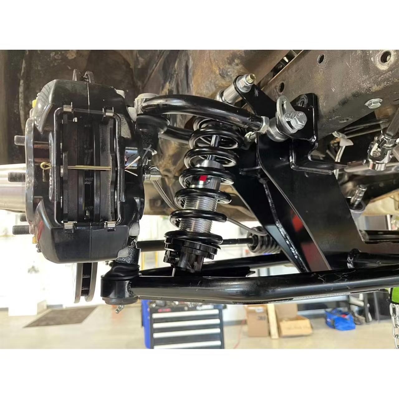 QA1 52615-S600 61-71 D100 Front Suspension, Single Adj, 5-6 Drop - Image 2