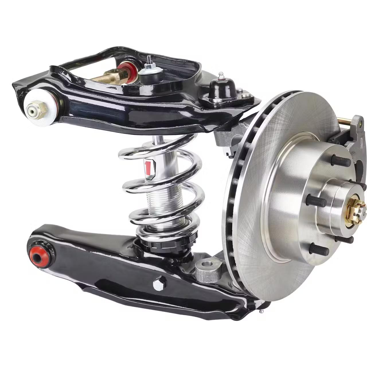 Mustang II Coilover IFS w/ Stock Control Arms, Coilovers, Dropped Spindles - Image 2