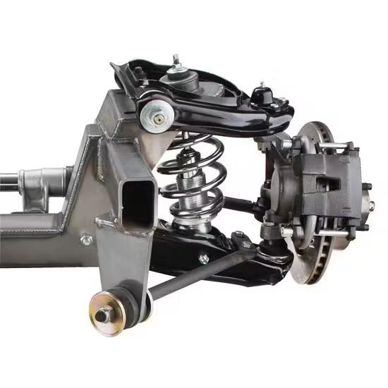 Mustang II Coilover IFS w/ Stock Control Arms, Coilovers, Dropped Spindles - Image 3