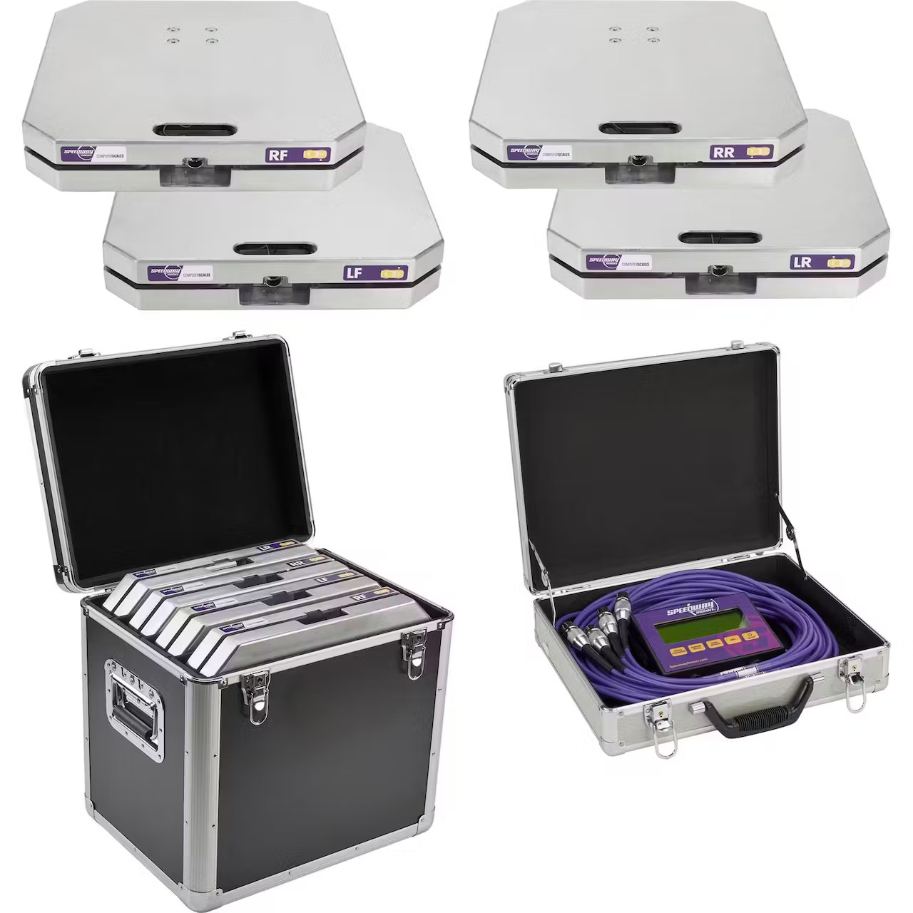 1 Weigh Electronic Race Car Scale, Racing Computer Wheel Scale