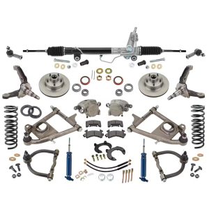 Mustang II IFS, Drop Spindles, 500 Coilovers, Power Rack, 4-1/2