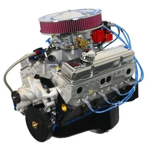 BluePrint Engines GM 383 C.I.D. 436 HP Dressed Stroker Long Block Crate Engines BP38318CTC1D