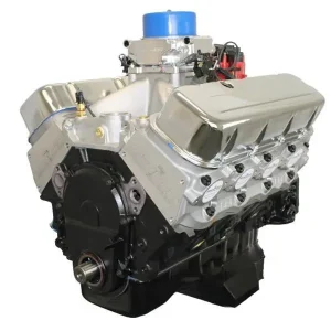 BluePrint Engines GM 496 C.I.D. 600 HP Stroker Dressed Fuel Injected Long Block Crate Engines BP4967CTF