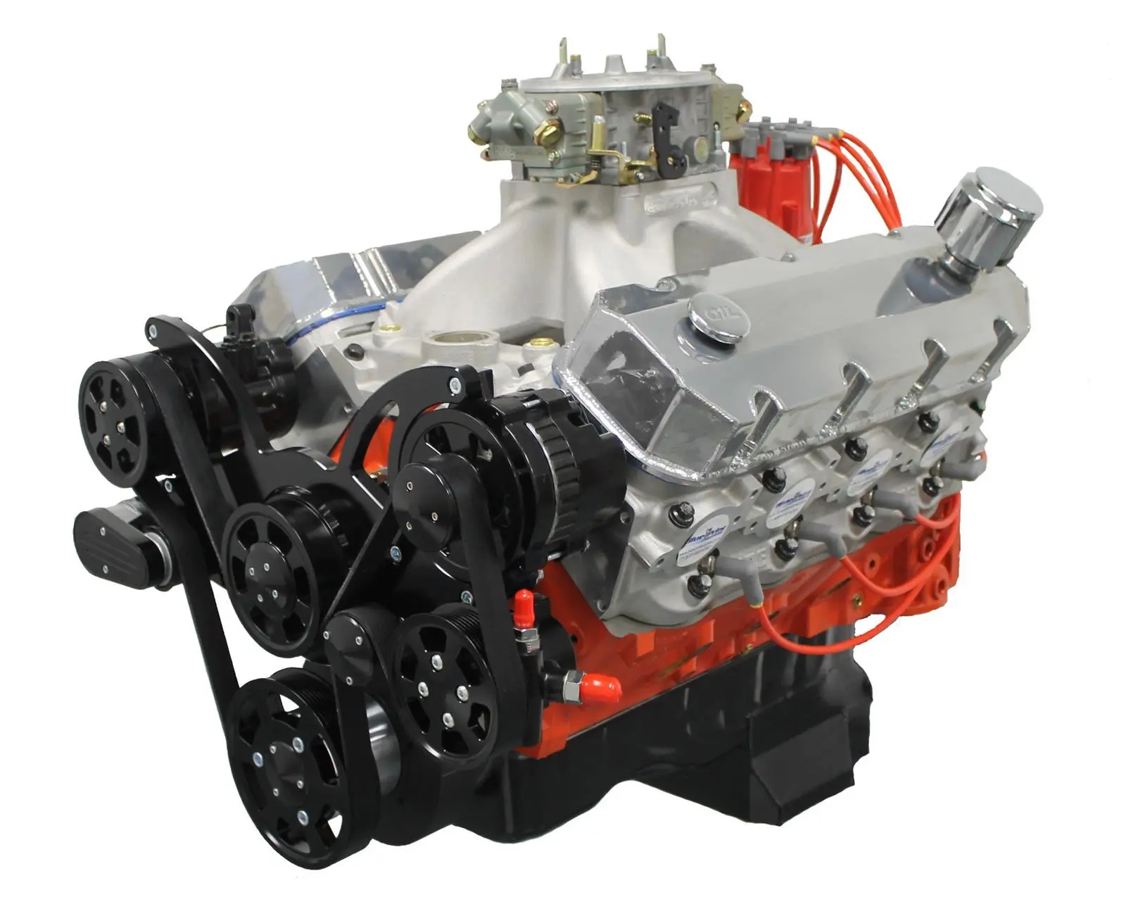 BluePrint Engines Pro Series Chevy 540 C.I.D. 670 HP Fully Dressed Long Block Crate Engines PS5401CTCKB