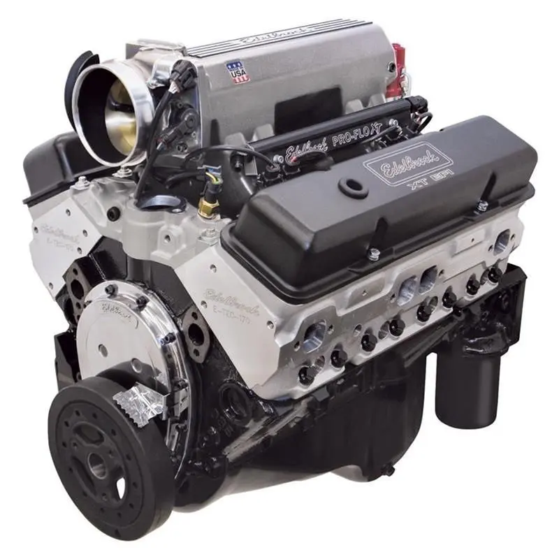 Edelbrock Performer RPM E-Tec Pro-Flo XT 4 350 C.I.D. 442 HP Long Block Crate Engines 46913 - Image 2