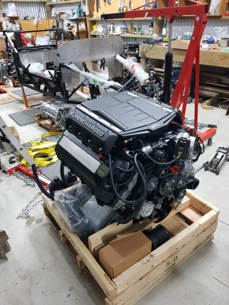 Edelbrock 46890 E-Force Supercharged 5.0L Coyote Crate Engine - Image 2