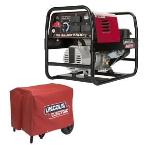 LINCOLN BULLDOG 5500 WELDER GENERATOR W/ COVER (K2708-2 & K2804-1)