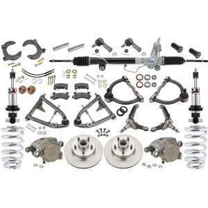 Mustang II IFS, Narrow Control Arms, Coilover Springs, Stock Spindles