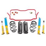 UMI GBF001-2-R 78-88 G-Body Stage 1 Kit, 2 Inch Lowering, Red