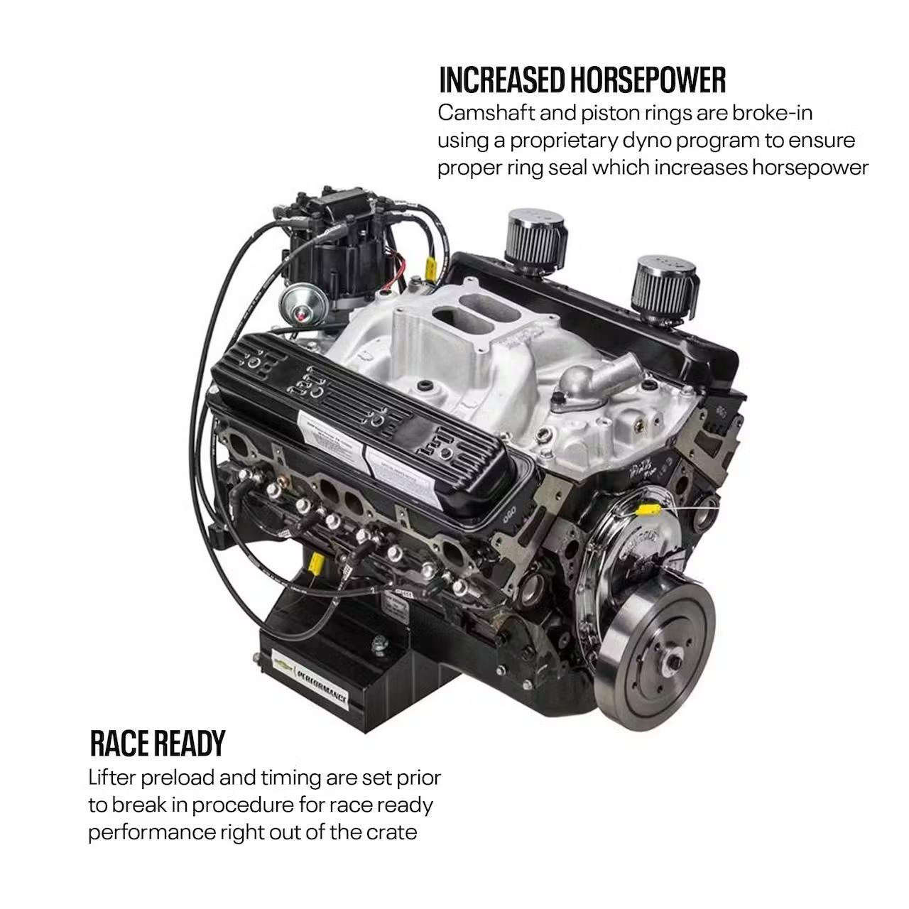 CT350 IMCA-Sealed 602 Crate Engine, Dyno Tested, Dressed - Image 2