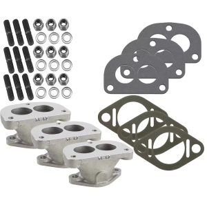 Chevy Inline 6 Carburetor Kit w/Intake, Riser & Fenton Headers