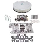 Edelbrock 1901 AVS2 Series Carb/2121 Intake Manifold Kit, 289 SBF