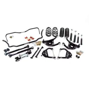 UMI ABF405-1-B 65-66 A-Body Kit, 1 Inch Lowering Stage 3, Black