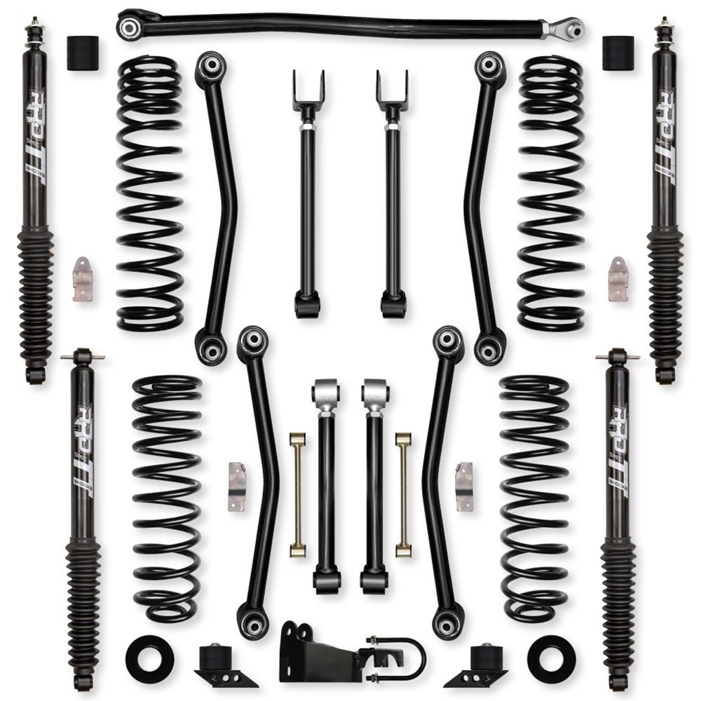 Rock Krawler Ultimate Adventure Mid Arm Stage 1 TT Suspension Lift Kits JK35UA-4TT